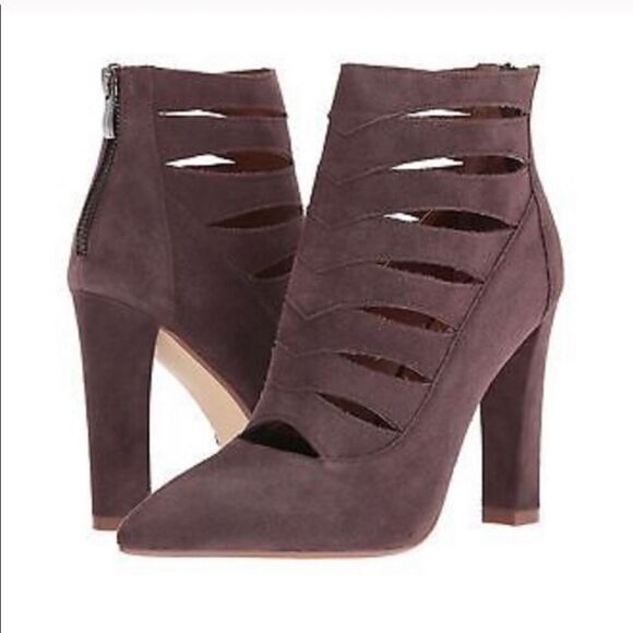 Steve Madden Cardii Cutout Suede Booties 6.5 M - Picture 2 of 12
